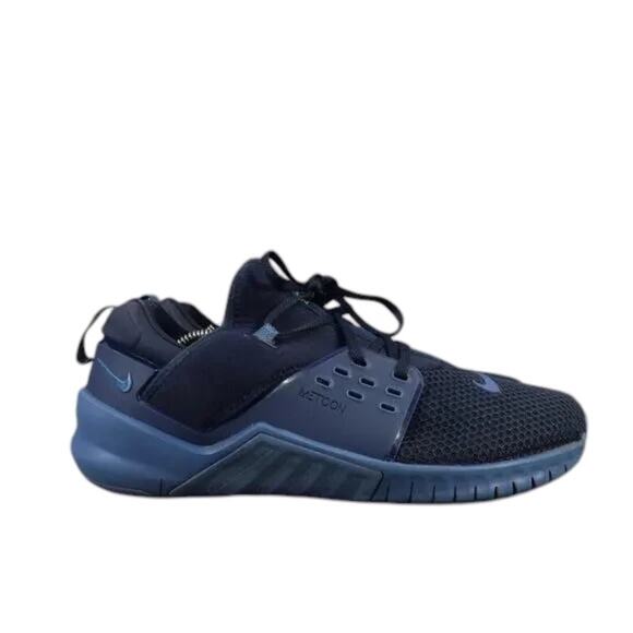 Nike Shoes Mens 11 Athletic Trainers Free Metcon 2 Blue Running Active Gym Sport - Picture 1 of 14